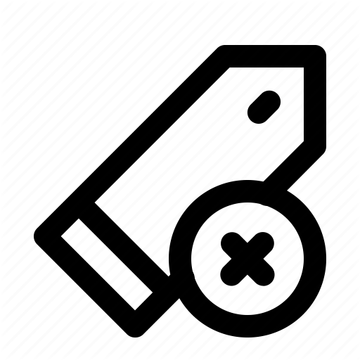 Badge, Bookmark, Cancel, Decline, Interface Icon