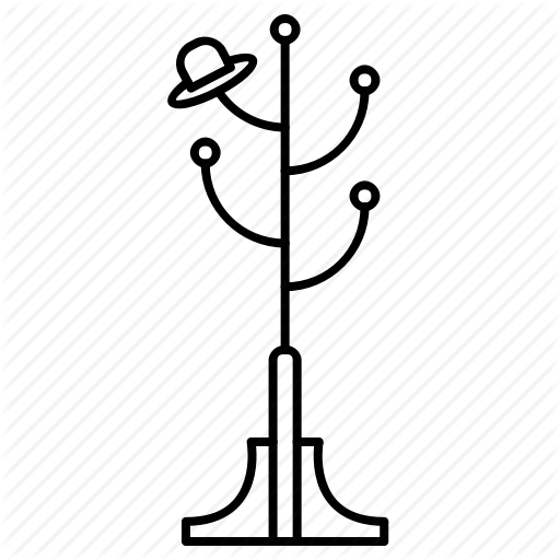 Decor, Furniture, Hall, Hanger, Home Design, Interior Design Icon