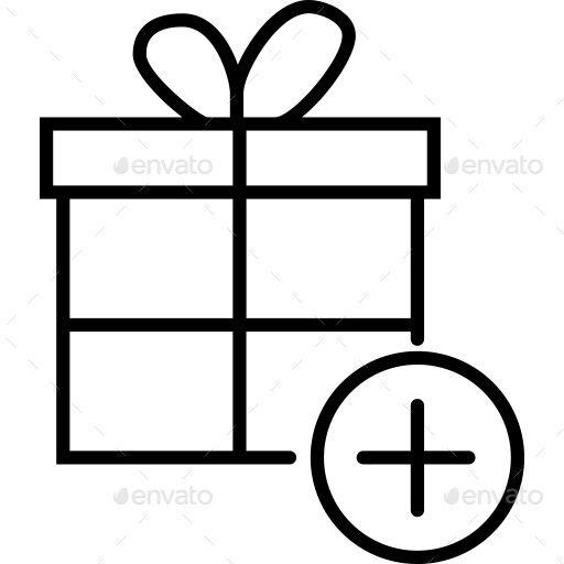 Gift Line Icons