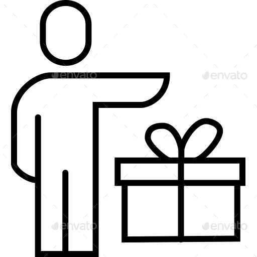 Gift Line Icons
