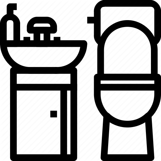 Bathroom, Furniture, Home, Interior Icon