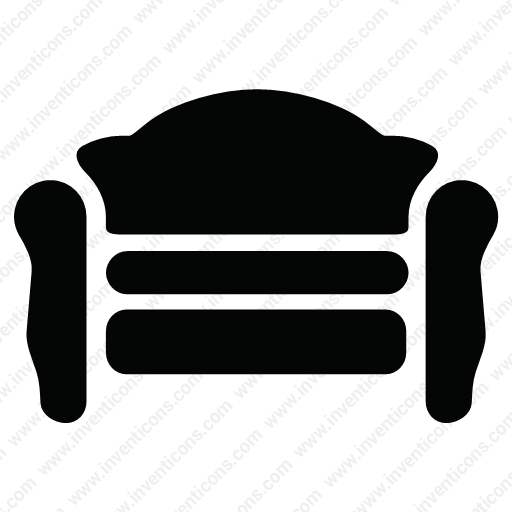 Download Furtniture,interior,sofa,retro Icon Inventicons