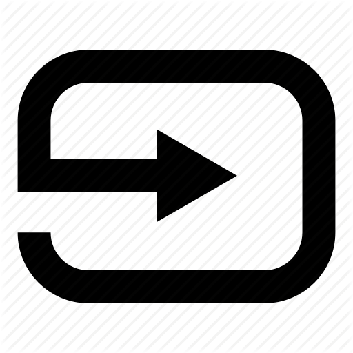 Arrow, Display, Inside, Internal, Move, Screen Icon