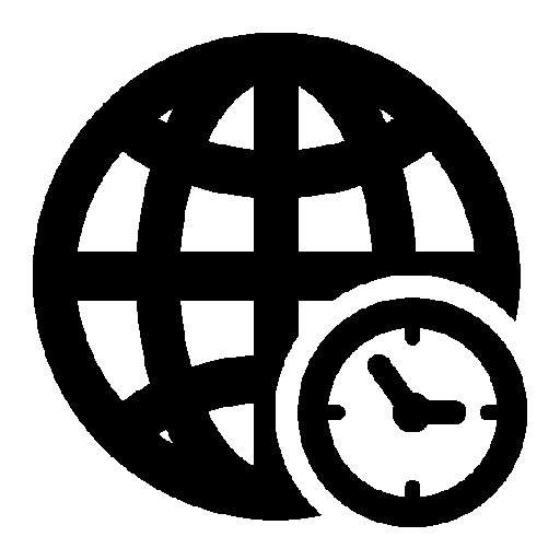 International Time Zone Icon Free Icons Download