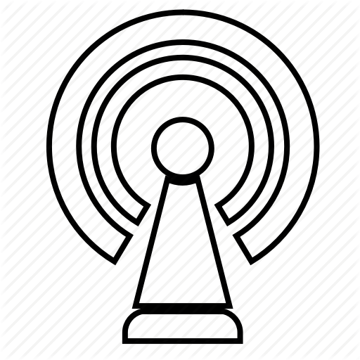 Antenna, Internet, Radio, Signal, Tv Icon