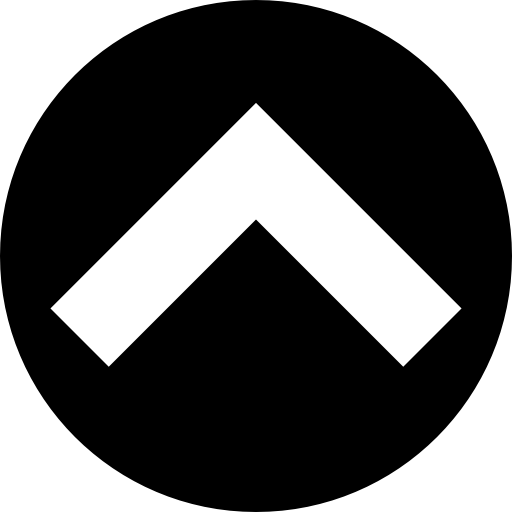 Up Arrow Angle In Circular Filled Button Icons Free Download