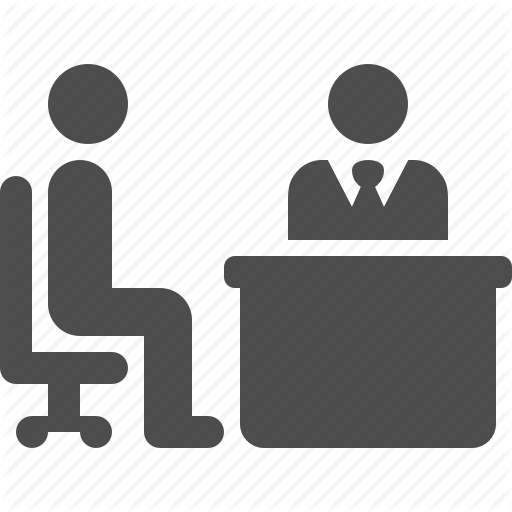Boss, Desk, Interview, Job, Meeting, Office, People Icon
