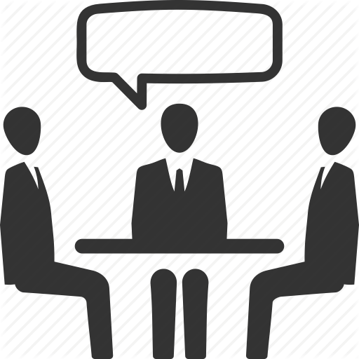 Business Meeting, Job Interview, Teamwork Icon