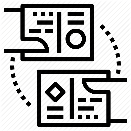 Business, Card, Exchange, Introduction, Name Icon