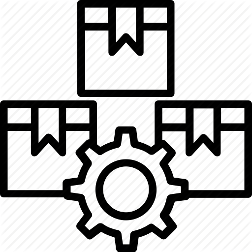 Inventory Control, Manufacturing, Retail Store, Supply, Warehouse Icon