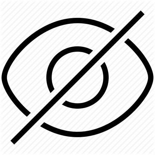 Eye, Invisible, Look, View, Views Icon