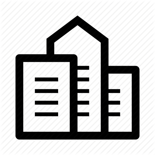 Block, Building, City, Home, House, Ios, Web Icon