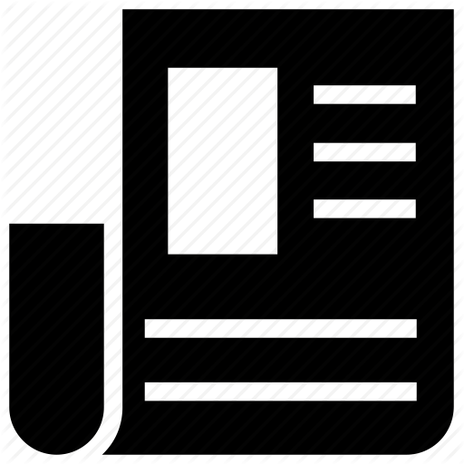 Article, News, Newspaper, Paper, Rss Icon Icon