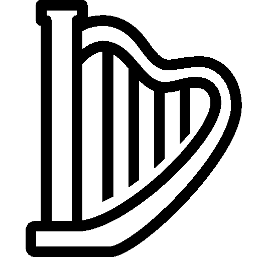 Music Harp Icon Ios Iconset