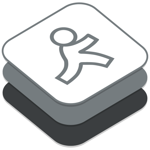 Aim Icon Style Social Iconset Designbolts