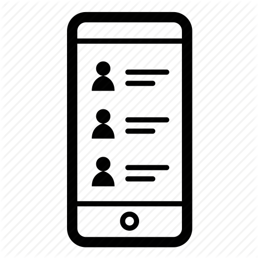 Contacts, Ios, Mobile, Users Icon