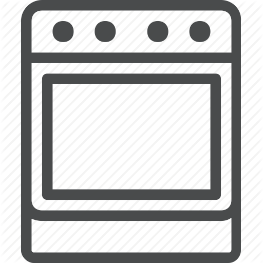 Appliance, Oven, Range, Stove Icon