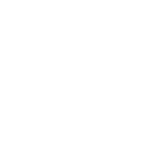 White Circle Dashed Icon