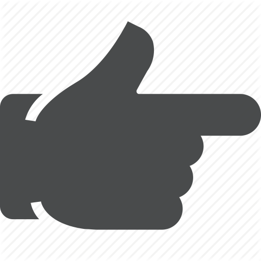 Finger, Gesture, Hand, Point, Pointer Icon