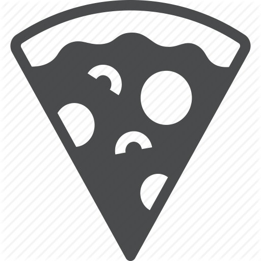 Food, Italian, Pie, Pizza, Restaurant, Slice Icon