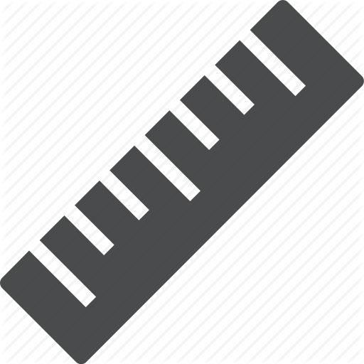 Measure, Measurement, Ruler, Scale, Size Icon