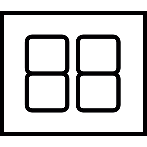 Segment Display, Ios Interface Symbol Icons Free Download