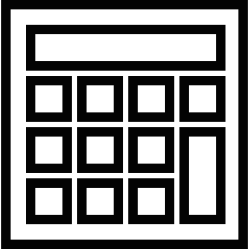 Calculator, Ios Interface Symbol Icons Free Download