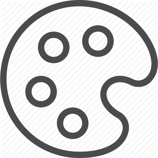 Art, Color, Creative, Design, Paint, Painting, Palette Icon