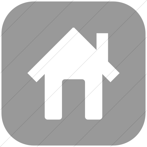 Flat Rounded Square White On Light Gray Broccolidry