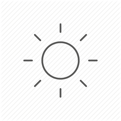 Bright, Hot, Summer, Sun, Warm, Weather Icon