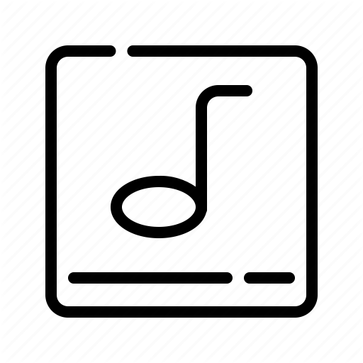 Android, Audio, Ios, Music, Outline, Player, Smartphone Icon