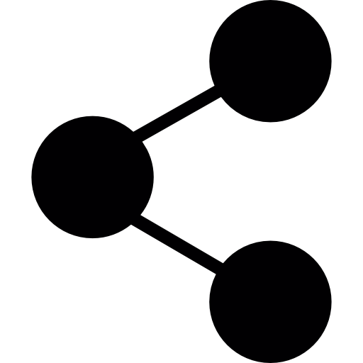 Share, Connected, Related, Ios Interface Symbol Icons Free