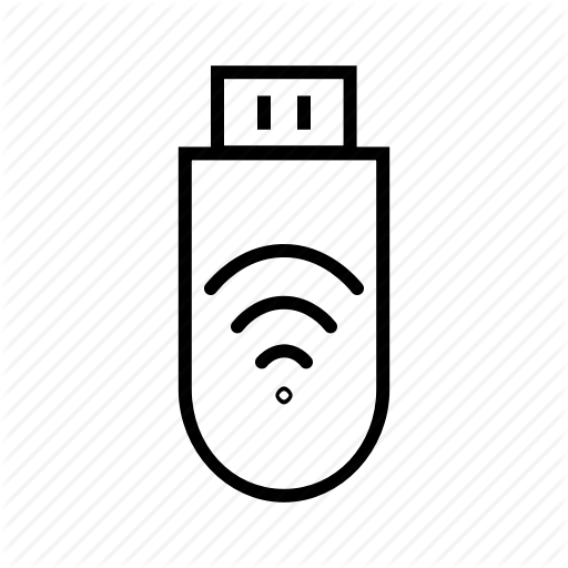 Iot, Pendrive, Portable Wifi, Usb, Wimax, Wireless Device Icon