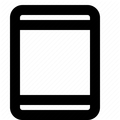 Ipad, Ipad Pro, Mobile, Phablet, Tablet, Touch Screen Icon