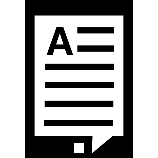 Document On Ipad Icons Free Download