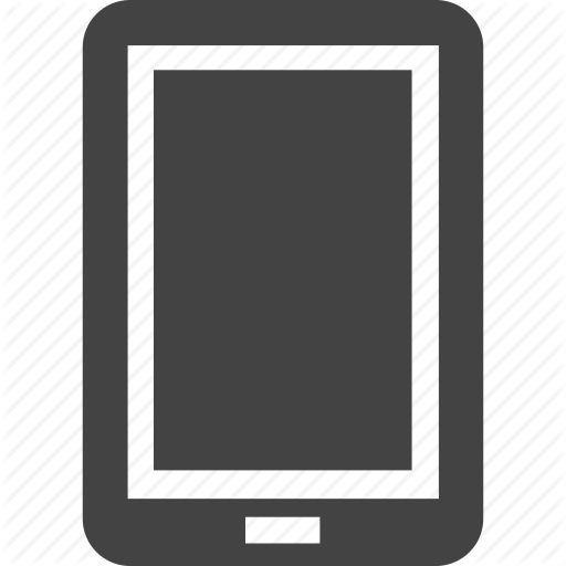 Ipad, Slim, Table, Touch Pad Icon