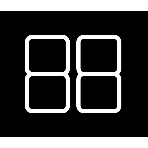 Segment Display, Ios Interface Symbol Icons Free Download