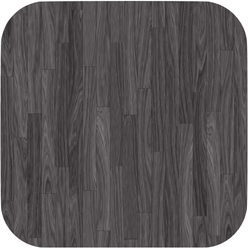 Black Wood Square Ios App Icon