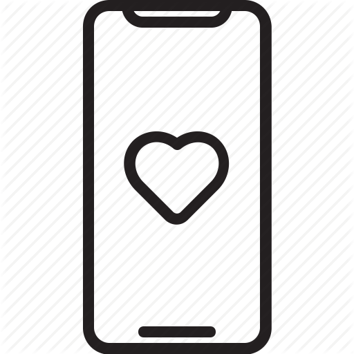 Favourite, Gadget, Heart, Iphonex, Like, Love, Smartphone Icon