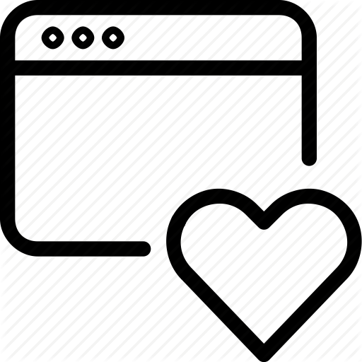 App, Code, Favorite, Heart, Like, Programming, Window Icon