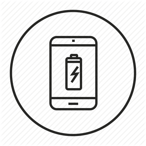 Iphone White Battery Icon