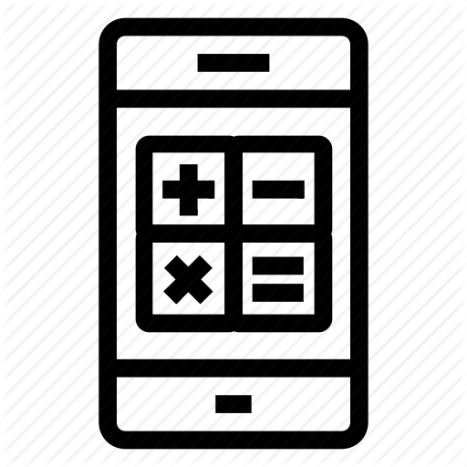 Calculator, Cell, Device, Iphone, Mobile, Phone, Smartphone Icon