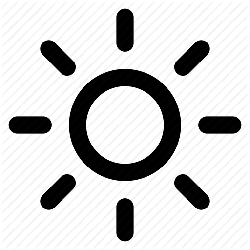 Bright, Brightness, Iphone, Light, Sun, Ui Icon