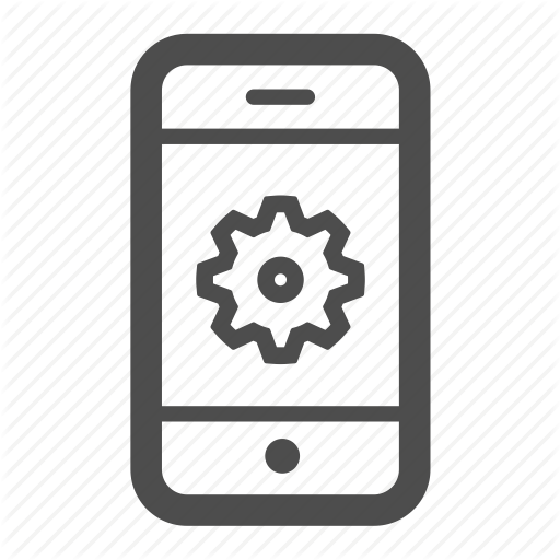 Call, Cog, Iphone, Mobile, Phone, Settings Icon