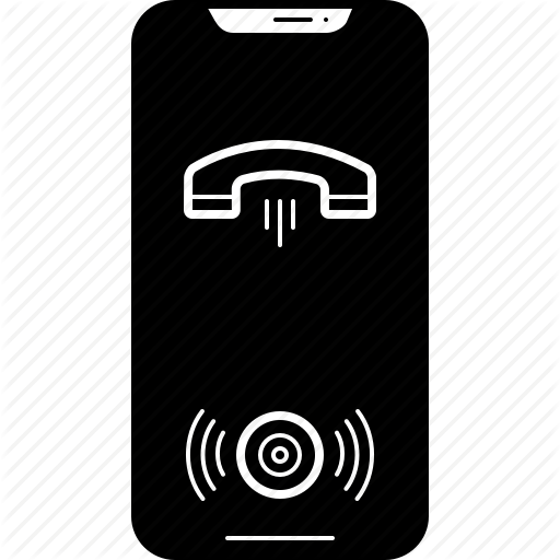 Call, Iphone, On, Speaker Icon