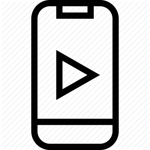 Cellphone, Iphone, Media, Music, Phone, Play, Start, Video Icon