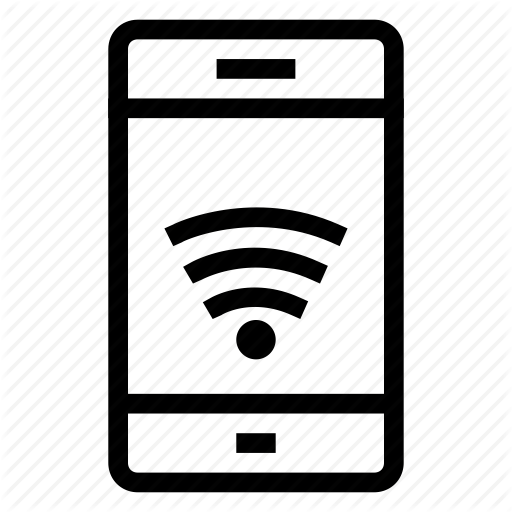 Cell, Device, Iphone, Mobile, Phone, Smartphone, Wifi Icon
