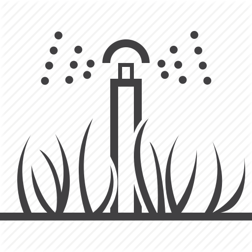 Automatic, Irrigation, Sprinkler Icon