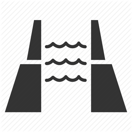 Canal, Dam, Drain, Irrigation, Supply, Water, Water Supply Icon