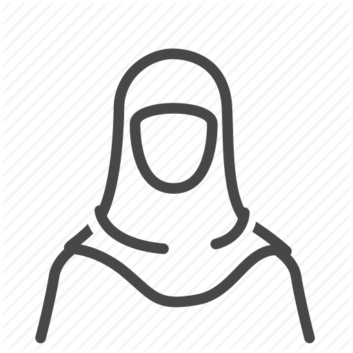 Female, Girl, Hijab, Islamic, Moslem, Muslim, Woman Icon